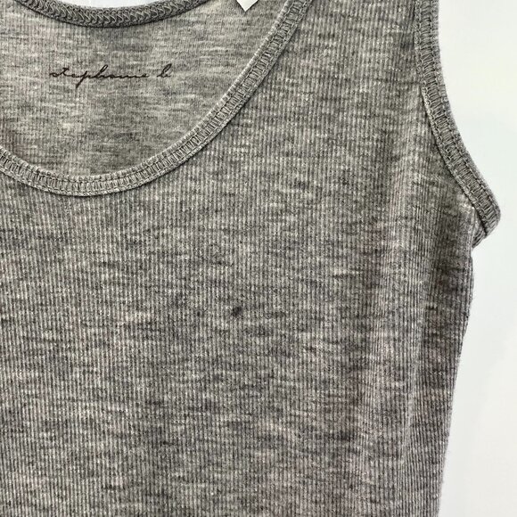 STEPHANIE B GRAY PIMA COTTON TANK TOP SIZE S NWOTS! - Picture 13 of 13